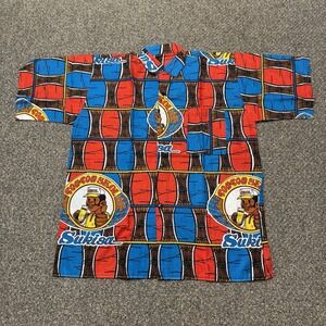 RARE Skol Beer Promotional Shirt Republic of Congo Africa XL Tonton Sukisa Vtg